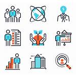 Business Transparent Clipart Icons Marketing Market Corporate