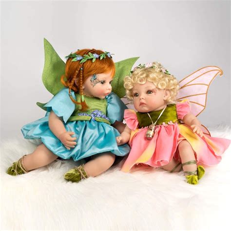 Paradise Galleries Reborn Baby Fairy Doll 7 Piece Doll T Set World
