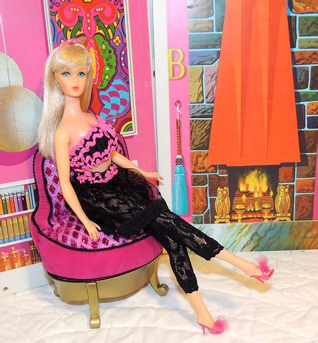 1967 Vintage Tnt Mod Platinum Blonde Barbie In Pink And Blac Flickr