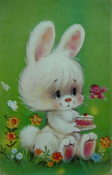 Peter Cottontail~bunny Vintage Card ° °pєtєr C๏tt๏ntail