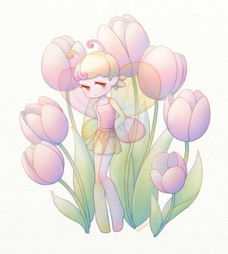 Fairy Tulip By Eleexir On Deviantart
