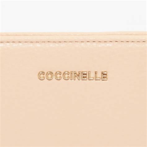 Coccinelle Womens Wallets Metallic Soft Nude Gpsmineral