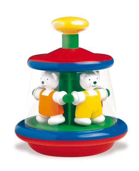 Ted And Tess Carousel By Ambi Toys Baby Activity Toys Toddler Toys