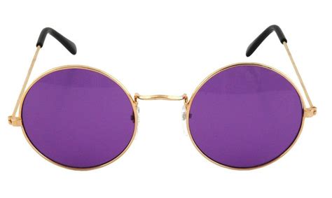 60s Rockstar Glasses Musician Accessory Glasses Costume Accessories Purple