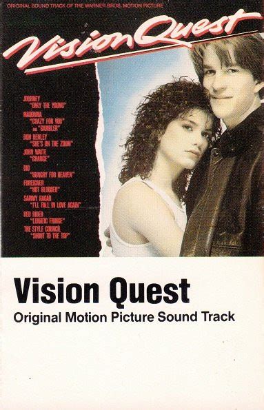 Vision Quest Original Motion Picture Sound Track 1985 Clear Sr