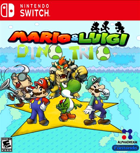 Mario And Luigi Dino Trio Fantendo Nintendo Fanon Wiki Fandom