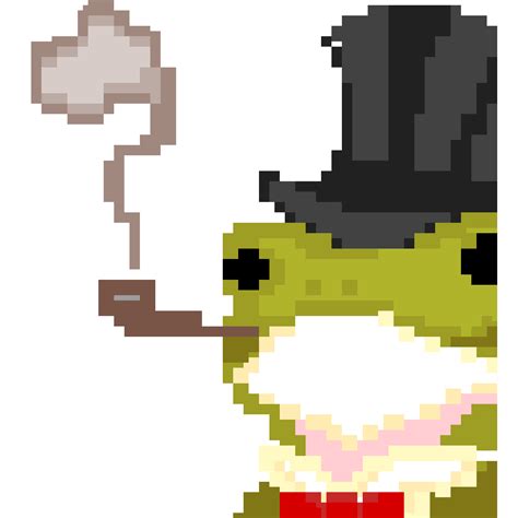 Pixilart Gentleman Frog By Juro