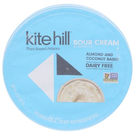 Kite Hill Sour Cream Alternative Dairy Free 8 Oz Instacart
