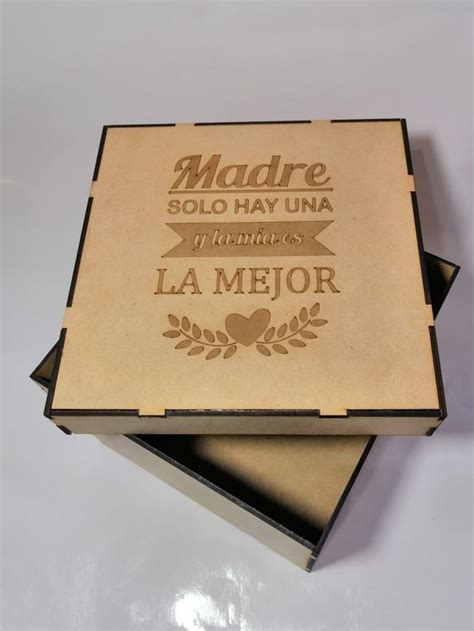 Cajas En Mdf Para Regalo 20x20x15cm De Alto Mercado Libre