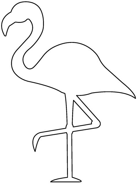 Moldes de Flamingo 50 modelos e ideias Dicas Práticas