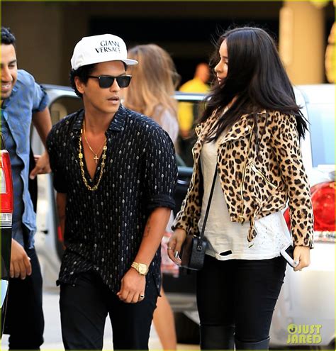 But when it comes to his personal life, the singer doesn't usually open up. Bruno Mars & Girlfriend Jessica Caban Catch Adele in ...