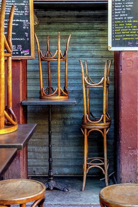 Stools And Tables Photograph By W Chris Fooshee Fine Art America