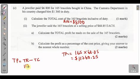 Caie past papers for cambridge o level, cambridge int'l as and a level and cambridge igcse subjects. CSEC CXC Maths Past Paper 2 Question 1c January 2014 Exam Solutions. ACT Math, SAT Math, - YouTube