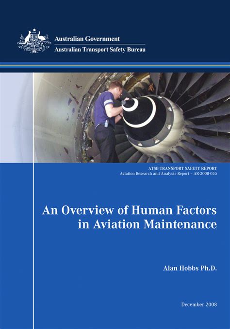 Why are human conditions, such as fatigue, complacency, and stress, so important in aviation maintenance? (PDF) An Overview of Human Factors in Aviation Maintenance