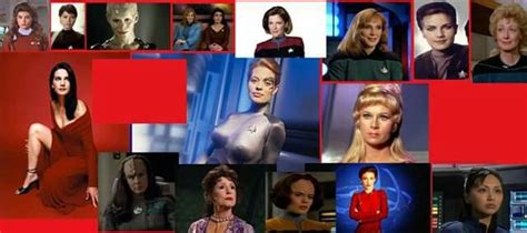 Some Of The Women Of Star Trek Star Trek Characters Character Actor