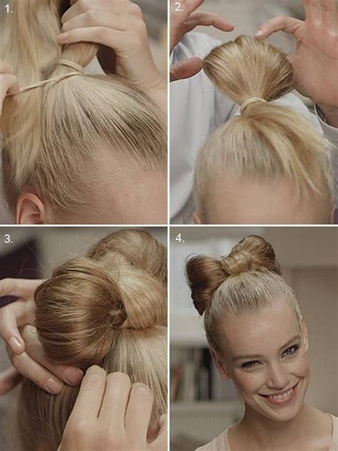 Https://techalive.net/hairstyle/bow Bun Hairstyle Step By Step
