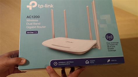 Unboxing Tp Link Archer C5 Router Youtube