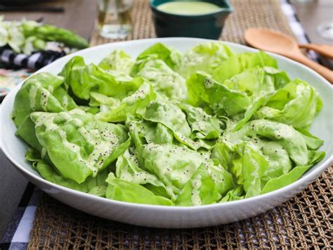 butter lettuce salad with zesty green goddess dressing recipe valerie bertinelli food network