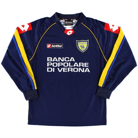 Chievo verona paluani maillot football l soccer jersey maglia trikot shirt. 2006-07 Chievo Verona Training Shirt S for sale