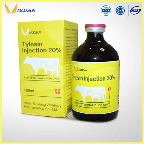 20 Tylosin Injection Used To Prevent And Control The Diseases Caused