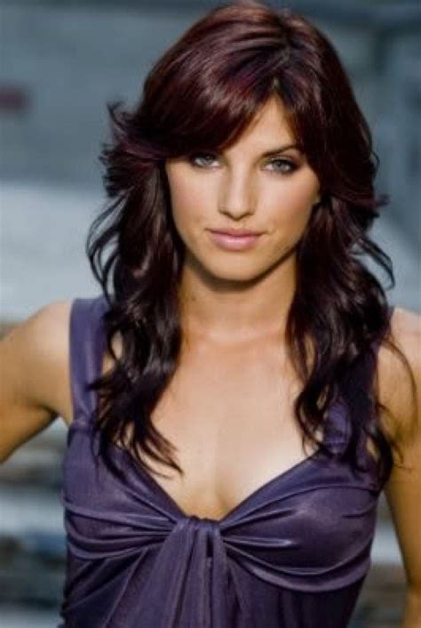 It means you can do streaking of this purple shade and hold the splendor of your personality. Dark Red Violet Brown Hair Color | Hair and Beauty | Pinterest