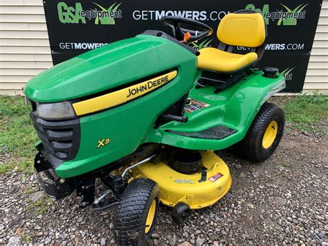 42in John Deere X300 Lawn Tractor With 17 5 Hp Kawasaki Runs Good Lawn Mowers For Sale