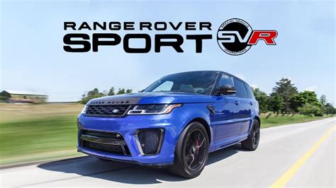 2018 Range Rover Sport Svr Review The Best Sounding Suv Youtube