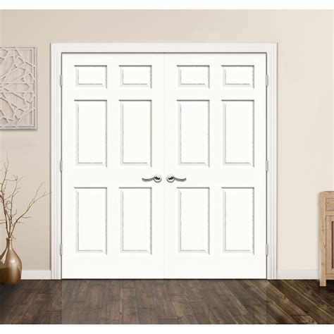 Reliabilt Colonist Textured 72 In X 80 In 6 Panel Hollow Core Primed