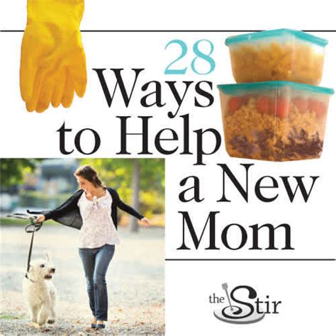 Determine who is riding in the first party and who the supervisor and guests will be to ride second. 28 Ways to Help a Mom Who Just Had a Baby | CafeMom.com