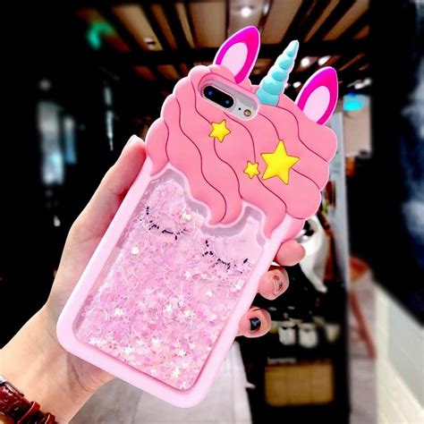 Pink Unicorn Case For Iphone Bitcasse Apple Iphone 6 Iphone 6 Rose