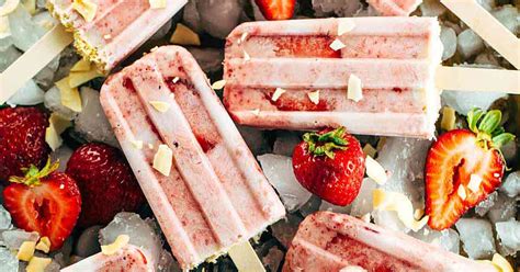 Load the popsicle molds with the diced strawberries first. Make Your Own Healthy Homemade Fruit Popsicles | Jessica Gavin