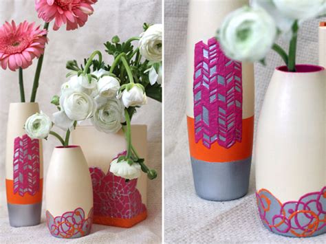 35 Diy Flower Vases Creative Tutorials Craftionary