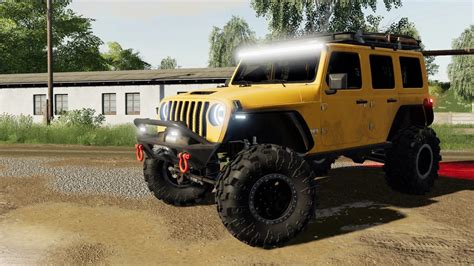 Jeep Wrangler 2020 V10 Mod Farming Simulator 2022 19 Mod