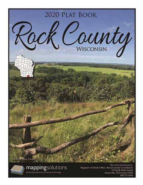 Rock County Wisconsin Plat Books