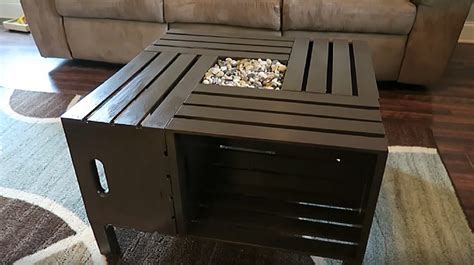 Behold these stylish coffee tables you can make yourself. Rustic Wine Crate Coffee Table | An Upcycling Project