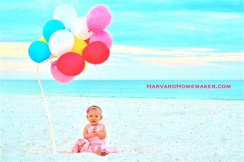 First Birthday Photos At The Beach Harvard Homemaker