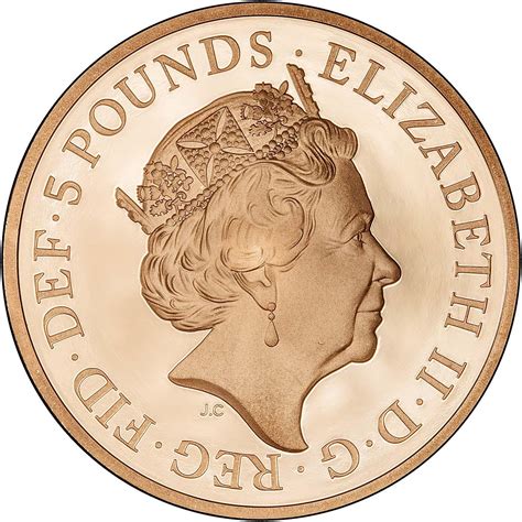 Five Pounds 2017 Sapphire Jubilee Coin From United Kingdom Online