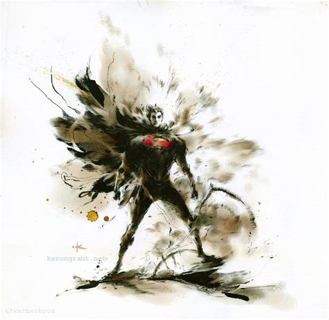 Superman Man Of Steel By Kerong On Deviantart