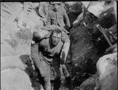 The 1916 Film The Battle Of The Somme Who Is This Mysterious Hero