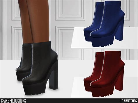 The Sims Resource Shakeproductions 658 High Heel Boots