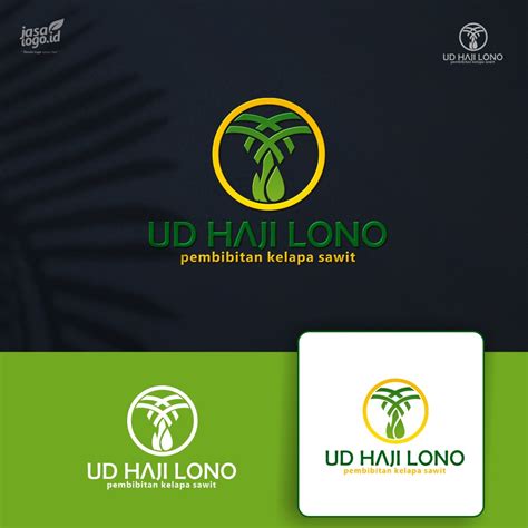 Jasa Desain Logo Kelapa Sawit Untuk Ud Haji Lono