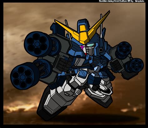 Gundam Heavyarms Custom Sd By Iampaolo On Deviantart