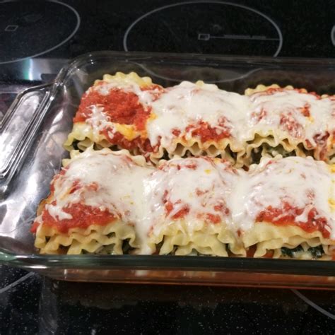 Spinach Lasagna Roll Ups Recipe Allrecipes