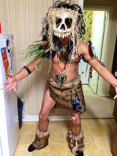 Great idea about the halloween costumes too. Shaman witch doctor costume … | Rave halloween costumes ...