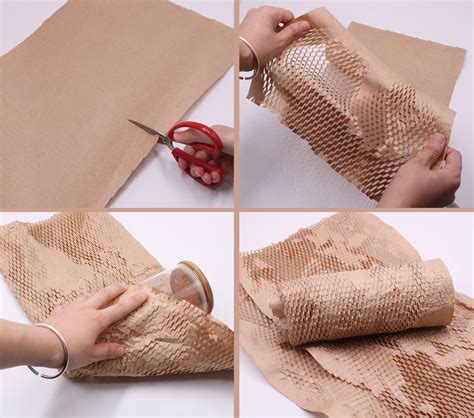 Fragile Packaging Buffer Paper Honeycomb Cushioning Kraft Paper Buy