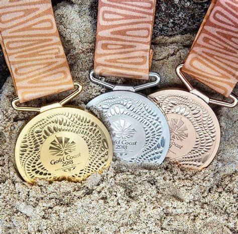 India at fifth spot with four medals in the overall tally, more expected. Gold Coast 2018 reveal medal designs for Commonwealth ...