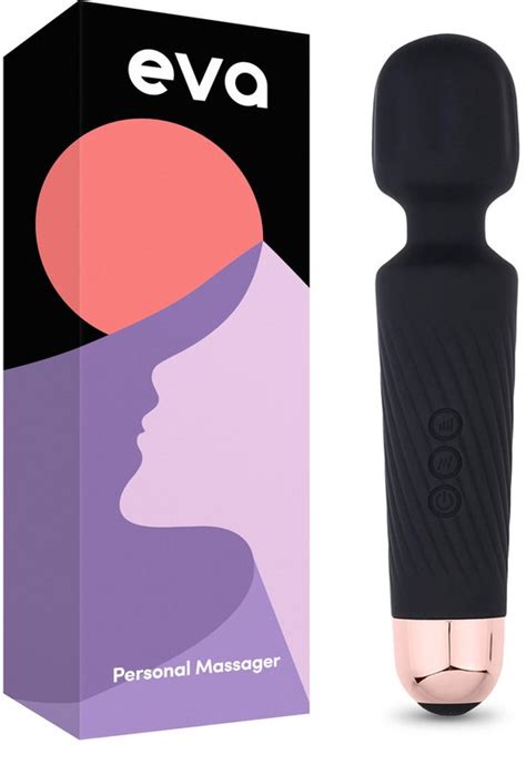 Eva® Personal Massager And Magic Wand Vibrator G Spot Vibrator And Clitoris Stimulator
