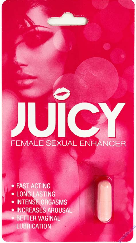Juicy Female Sexual Enhancer Pill Better Vaginal Lubrication