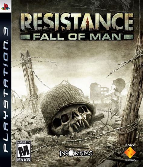 Resistance Fall Of Man Sony Playstation 3 2006 Complete The