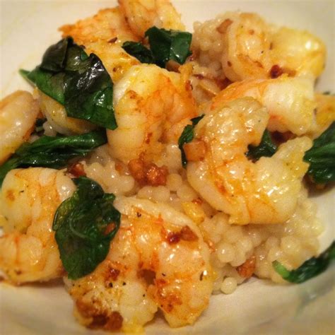 In a food processor, finely chop the broccoli. Recipe: Chili, Lemon, and Basil Shrimp with Couscous ...